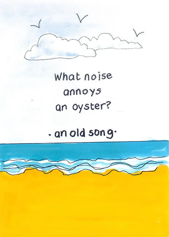 What Noise annoys an oyster